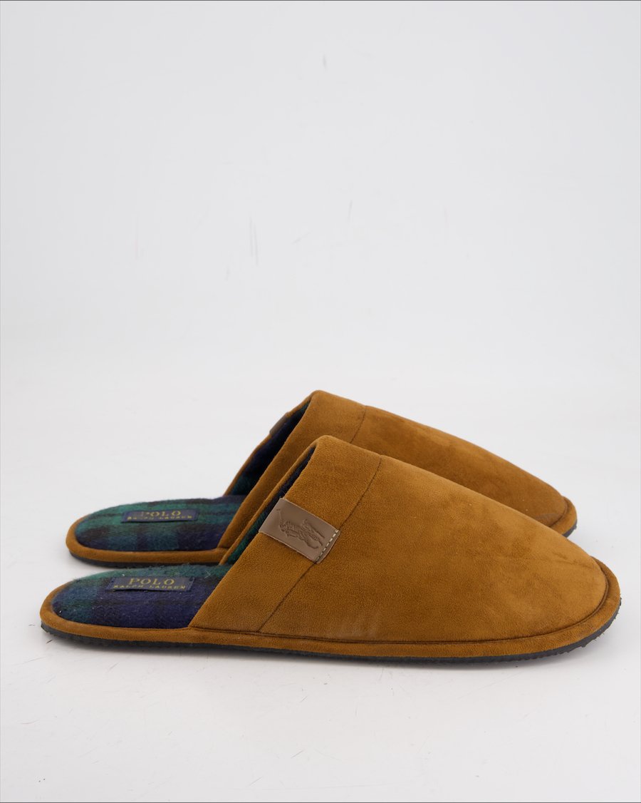 Polo Ralph Lauren Sandal Suede Camel Eu 45