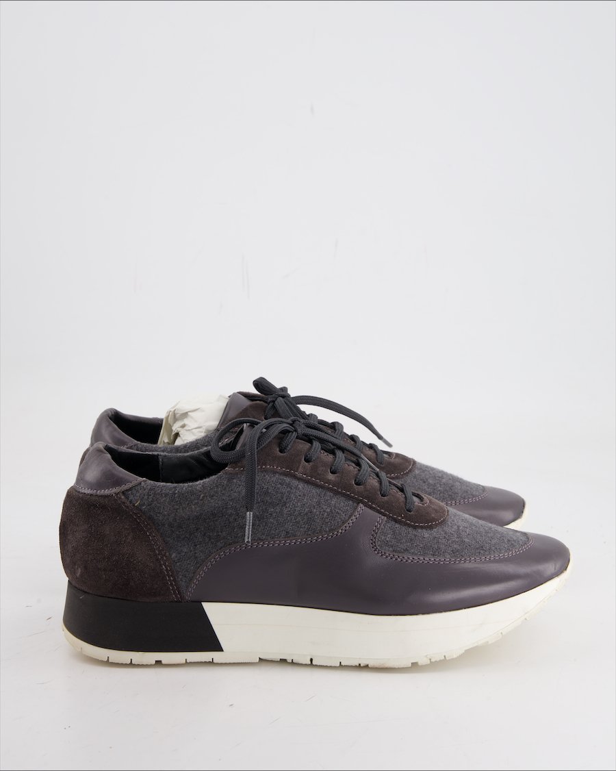 Navyboot Trainers Leather Grey Eu 39