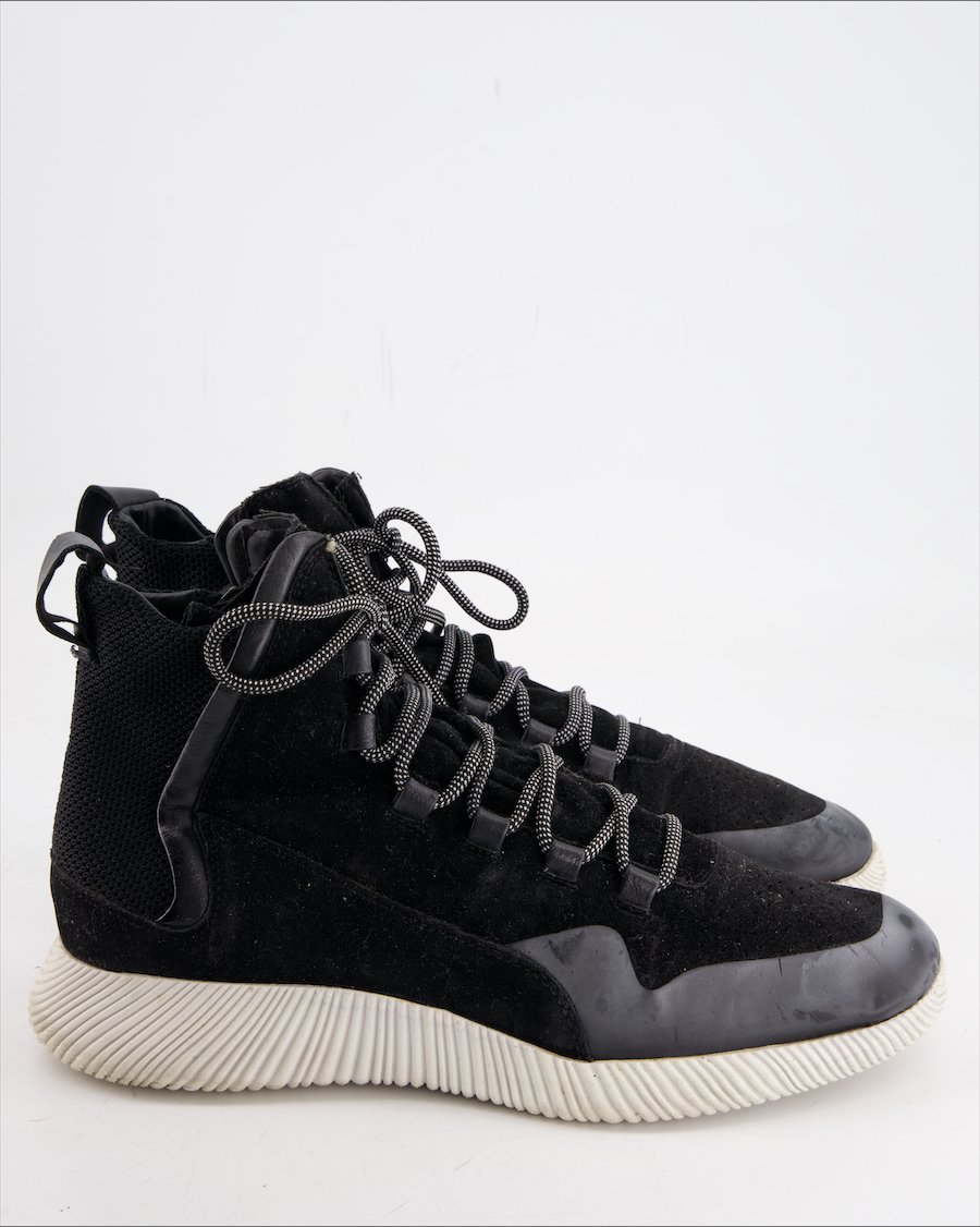 Zara Ankle Boot Suede Black Eu 42
