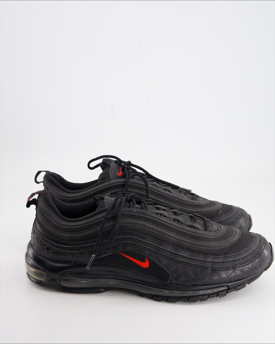Nike Air Max 97 Trainers Leather Black Eu 47.5