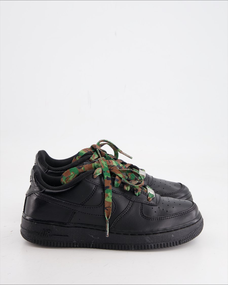 Nike Air Force 1 Trainers Leather Black Eu 36