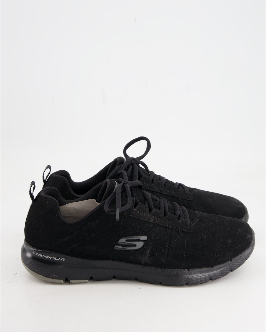 Skechers Trainers Leather Black Eu 41