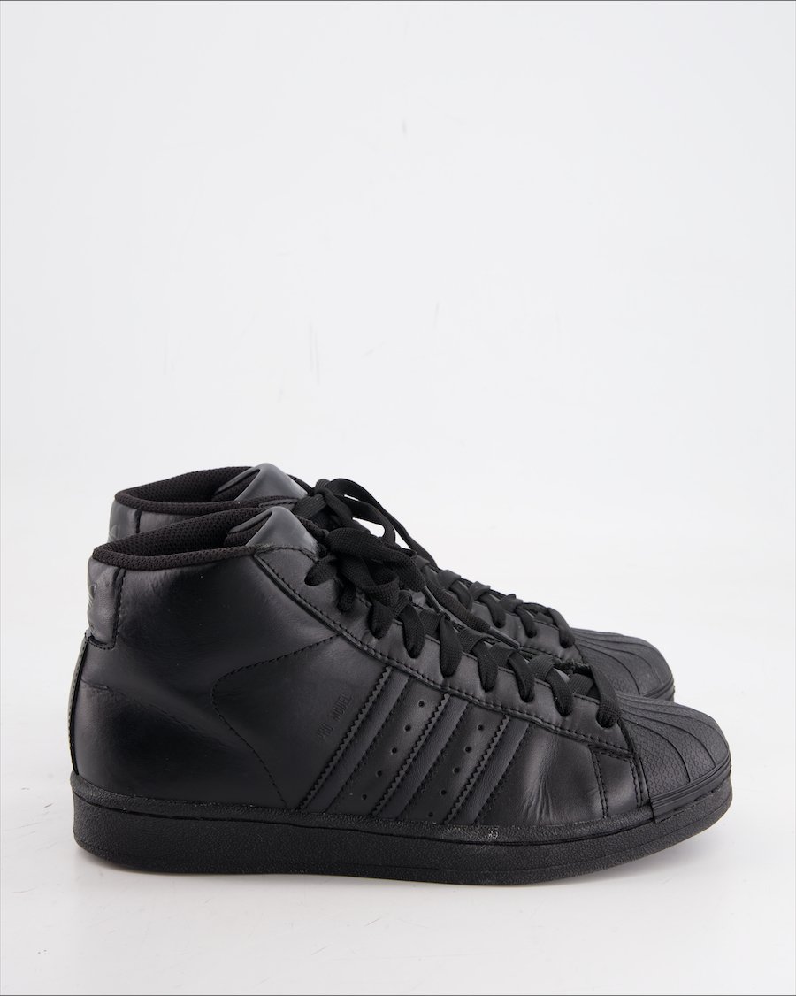 Adidas Trainers Leather Black Eu 38