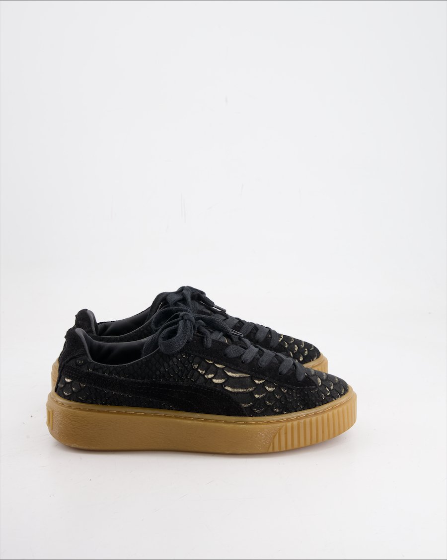 Puma Trainers Suede Black Eu 37