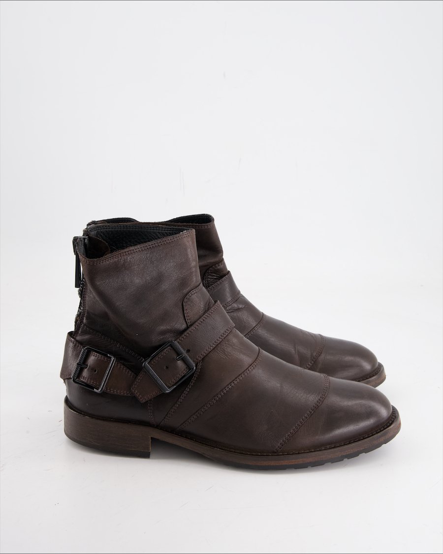 Belstaff Ankle Boot Leather Brown Eu 40