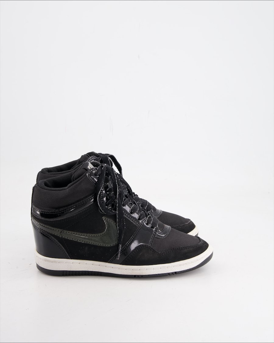 Nike Trainers Leather Black Eu 37.5