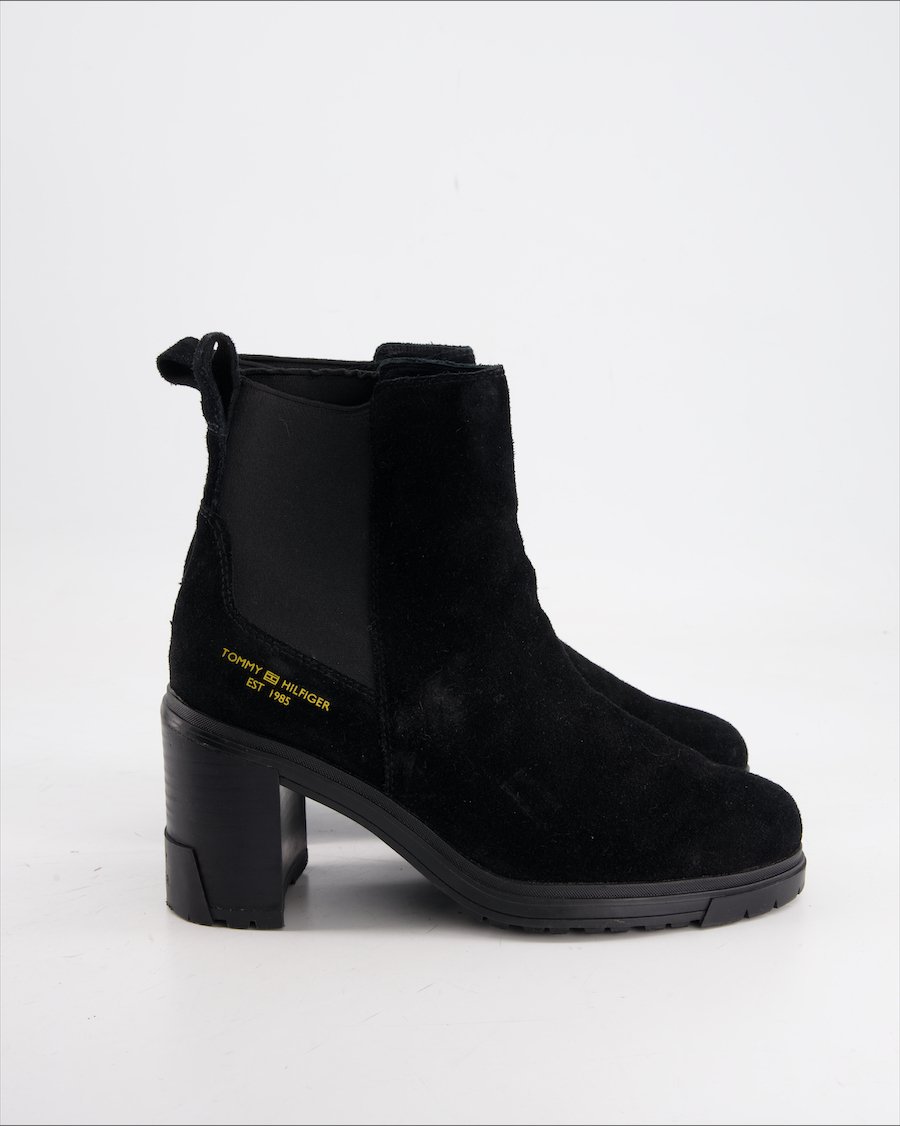 Tommy Hilfiger Ankle Boot Suede Black Eu 39