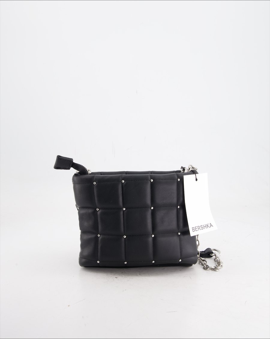Bershka Crossbody Bag Polyurethane Black