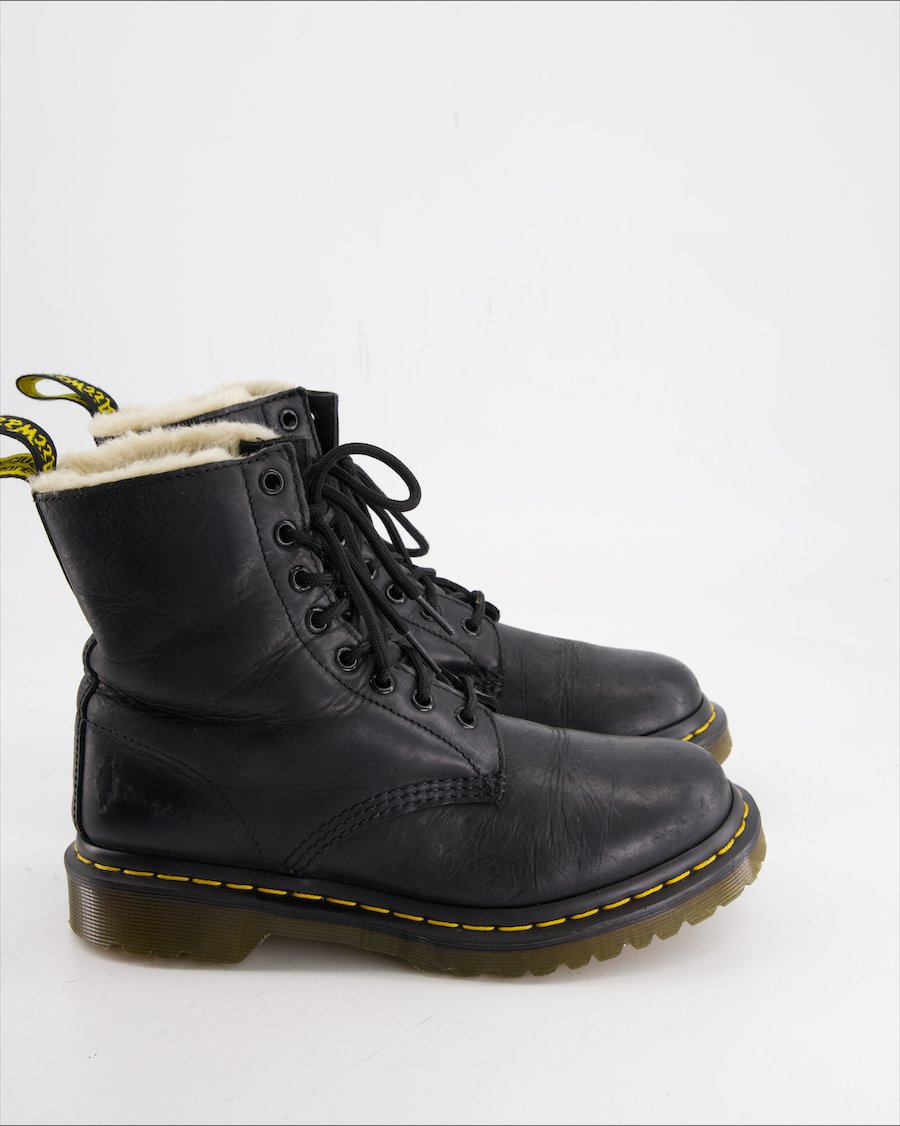 Dr. Martens Ankle Boot Leather Black Eu 38