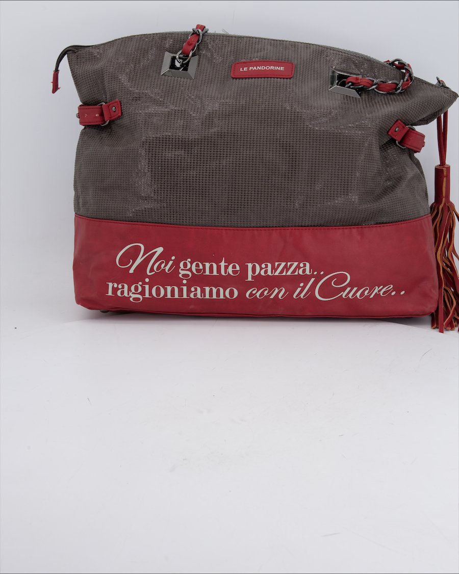 Le Pandorine Sholder Bag Polyester Red