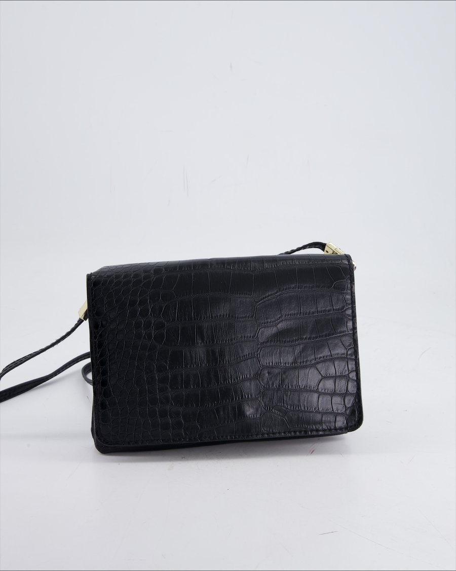 H&M Crossbody Bag Polyester Black