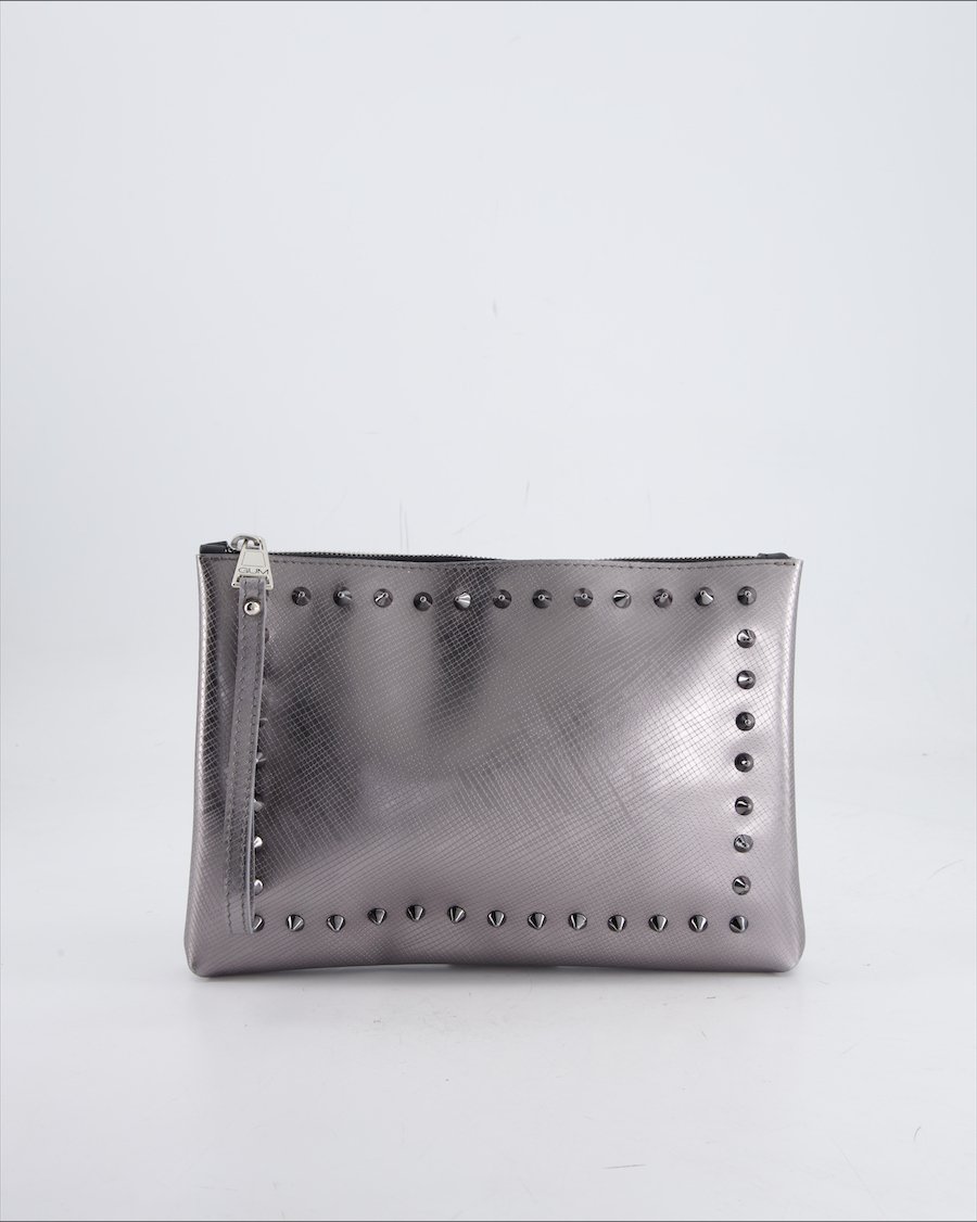 Gum Handbag Polyurethane Silver
