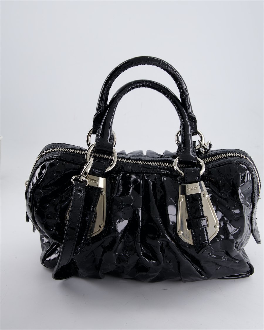 Tosca Blu Crossbody Bag Leather Black