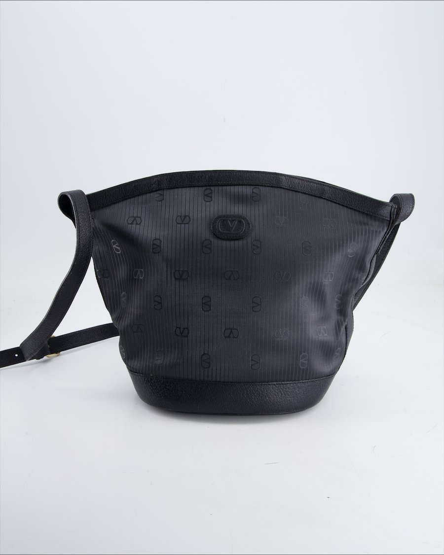 Valentino Garavani Crossbody Bag Leather Black