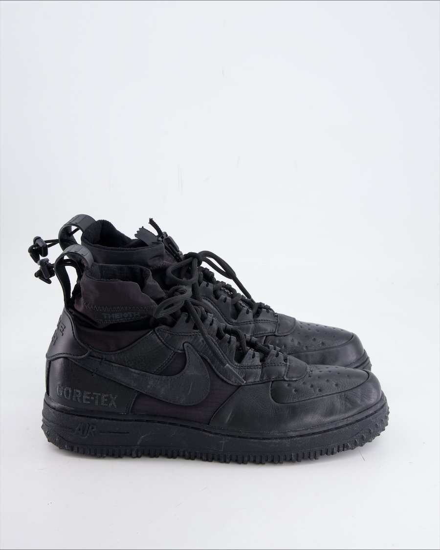 Nike Air Force 1 Trainers Leather Black Eu 42.5