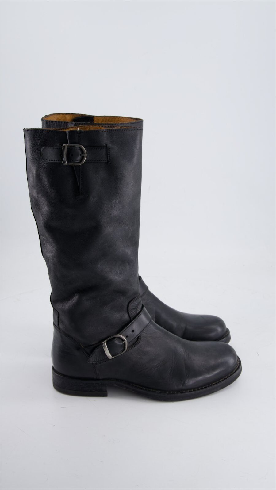 Brian&Barry Boot Leather Black Eu 37