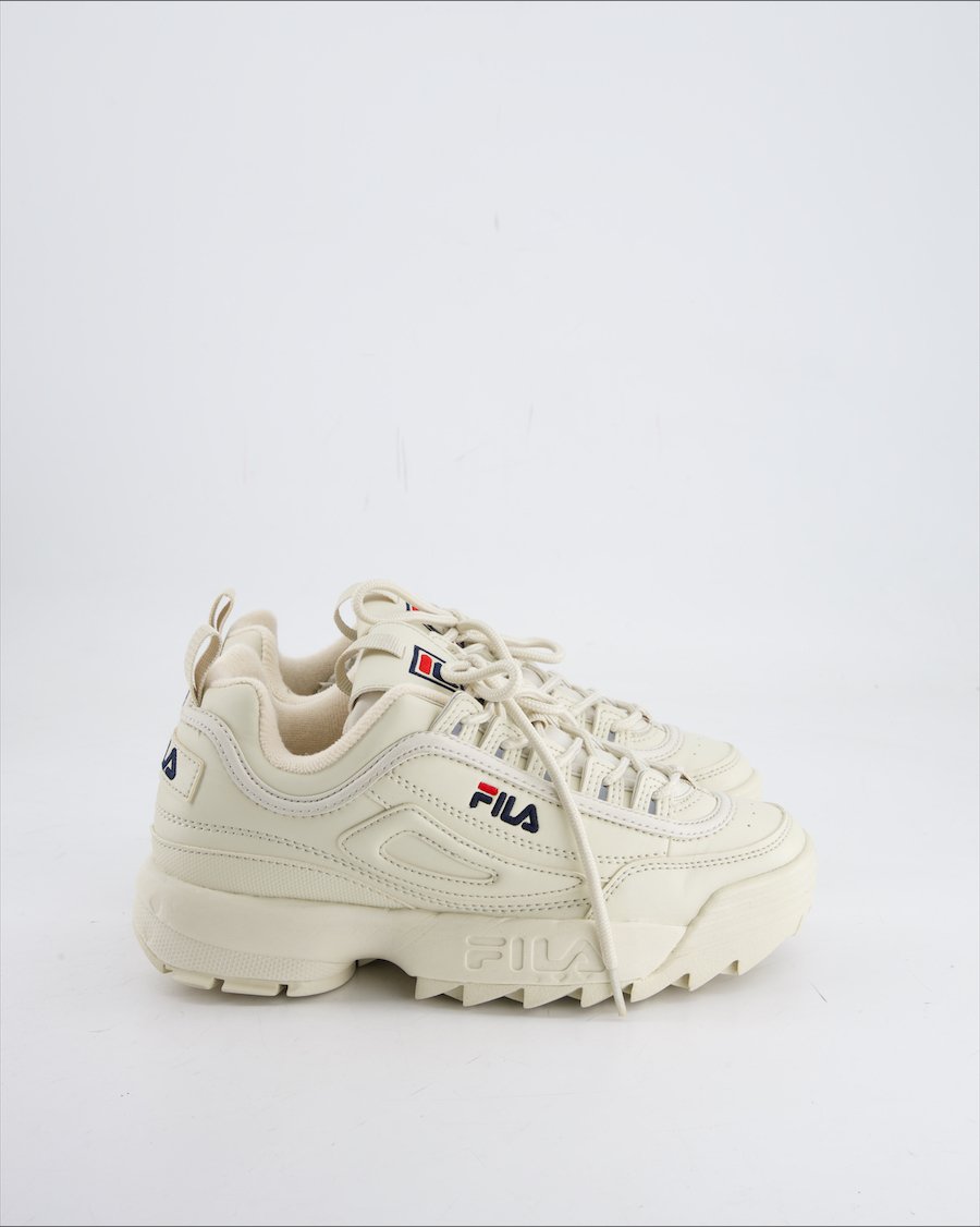 Fila Trainers Leather Beige