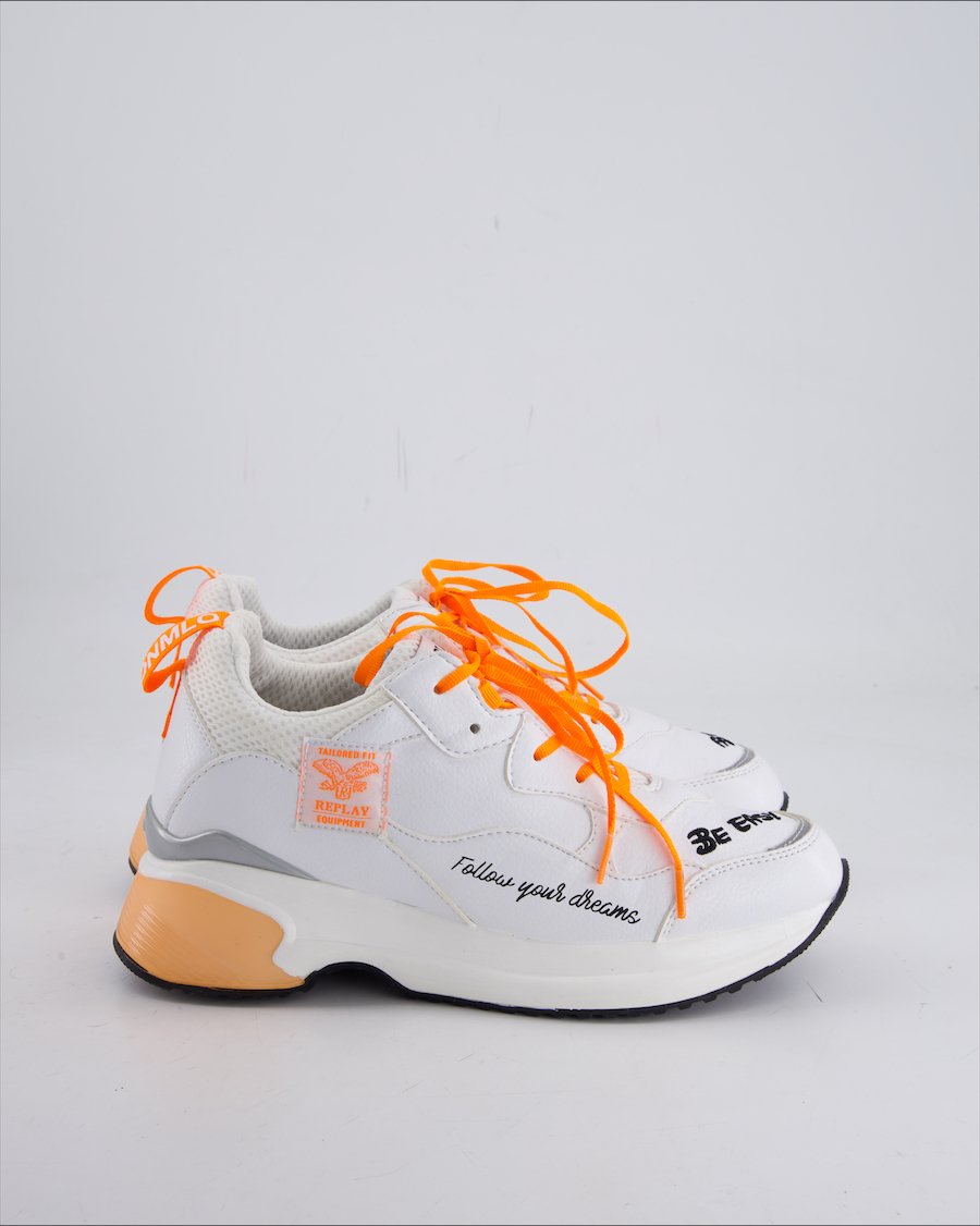 Replay Trainers Leather White Eu 38