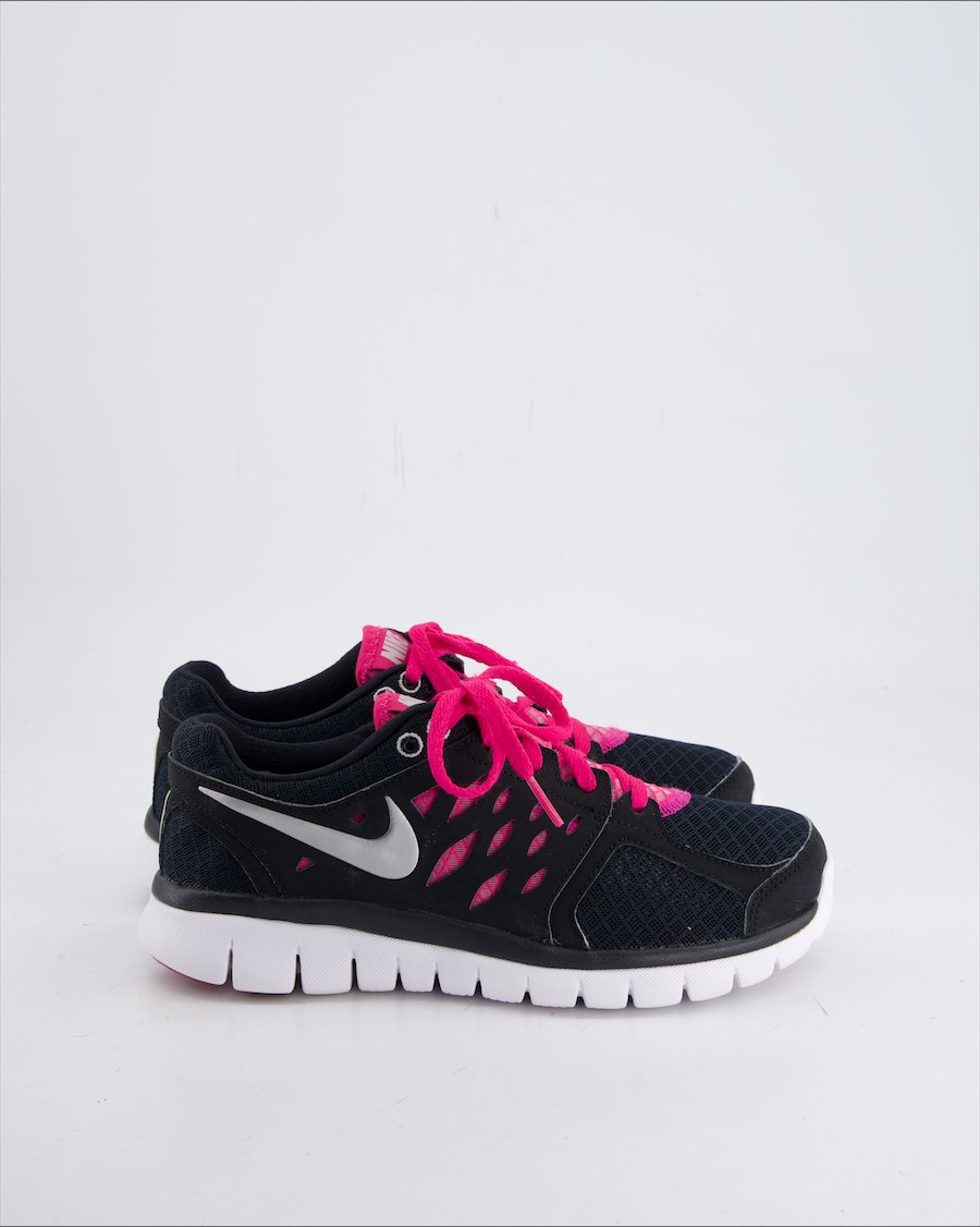 Nike Flex 2013 Run Trainers Leather Black Eu 37.5