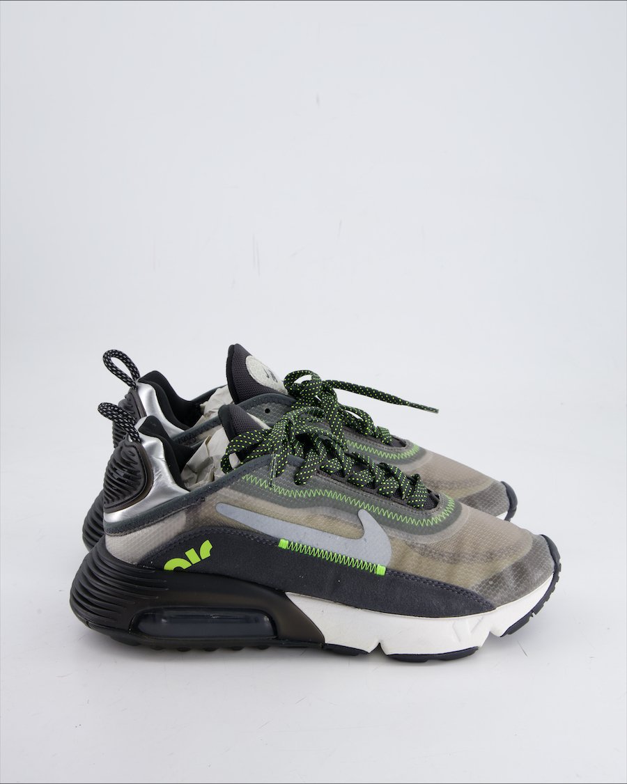 Nike Air Max 2090 Trainers Suede Black Eu 40.5