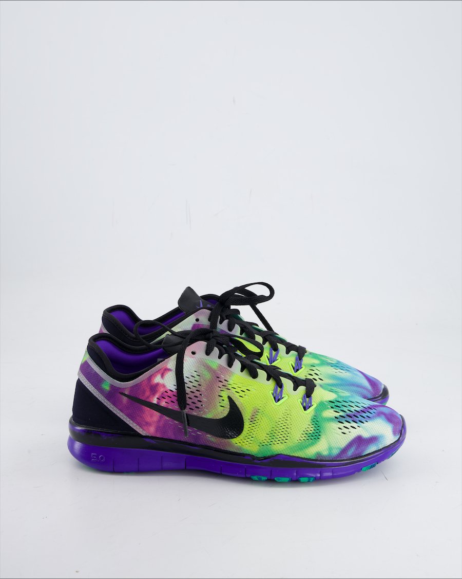 Nike Free 5.0 Trainers Cloth Multicolour Eu 38.5