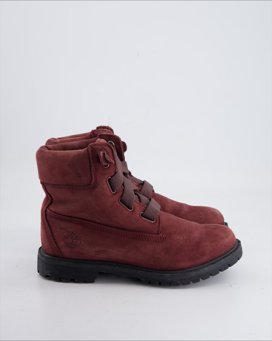 Timberland Ankle Boots Leather Purple Eu 38
