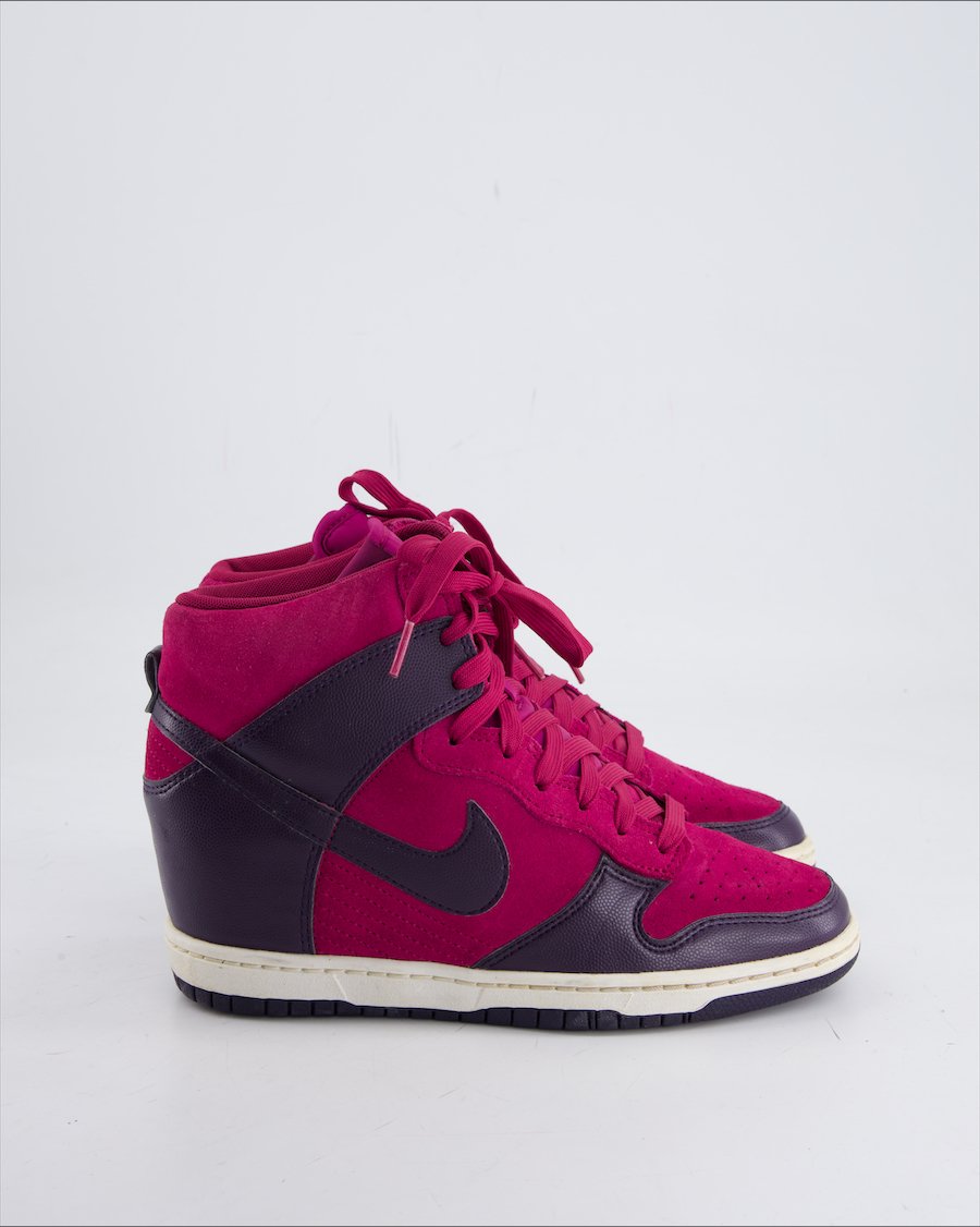 Nike Dunk Sky Trainers Leather Purple Eu 38