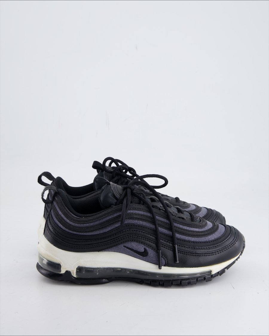 Nike Air Max 97 Trainers Leather Black EU 37.5