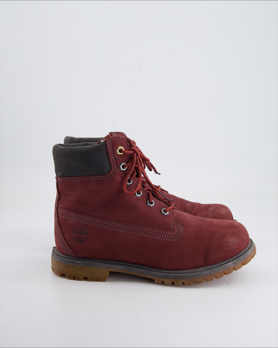 Timberland Ankle Boot Leather Burgundy EU 39.5
