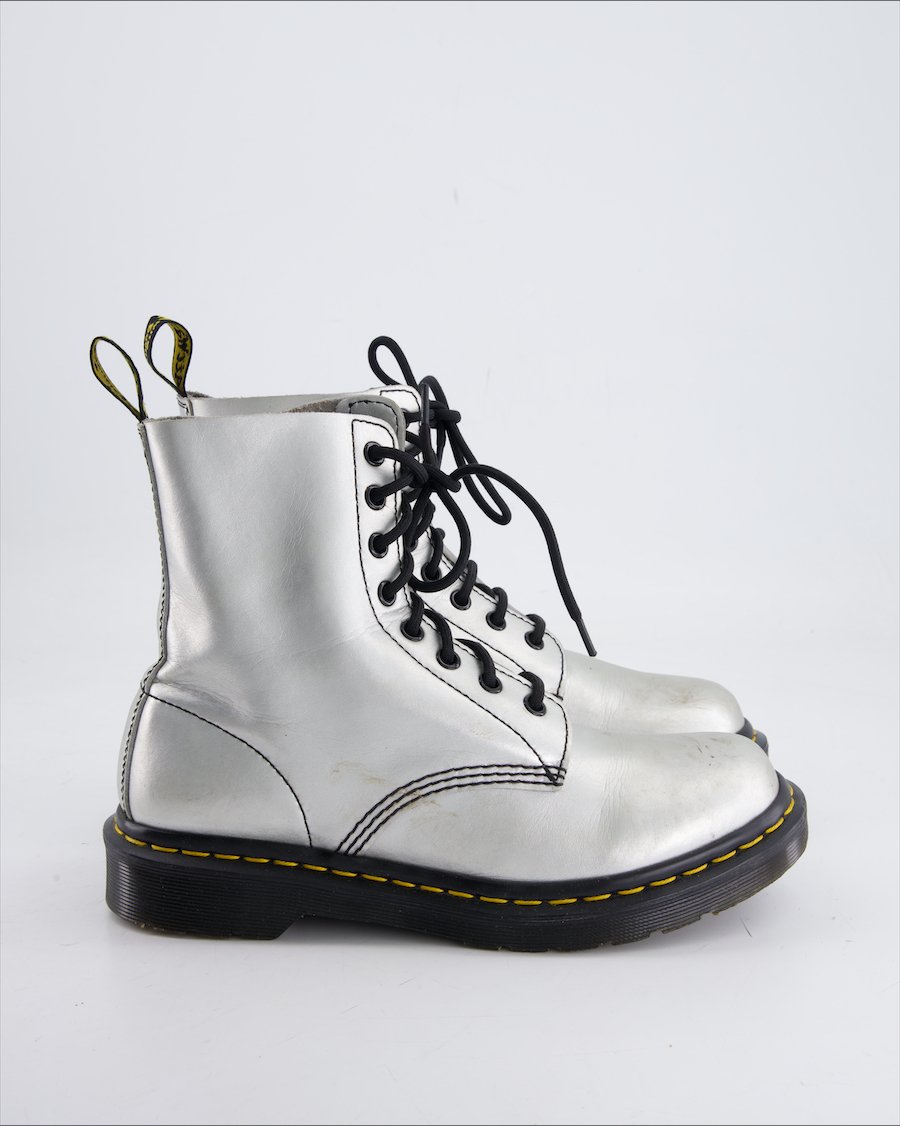 Dr.Martens Ankle Boot Leather Silver EU 39
