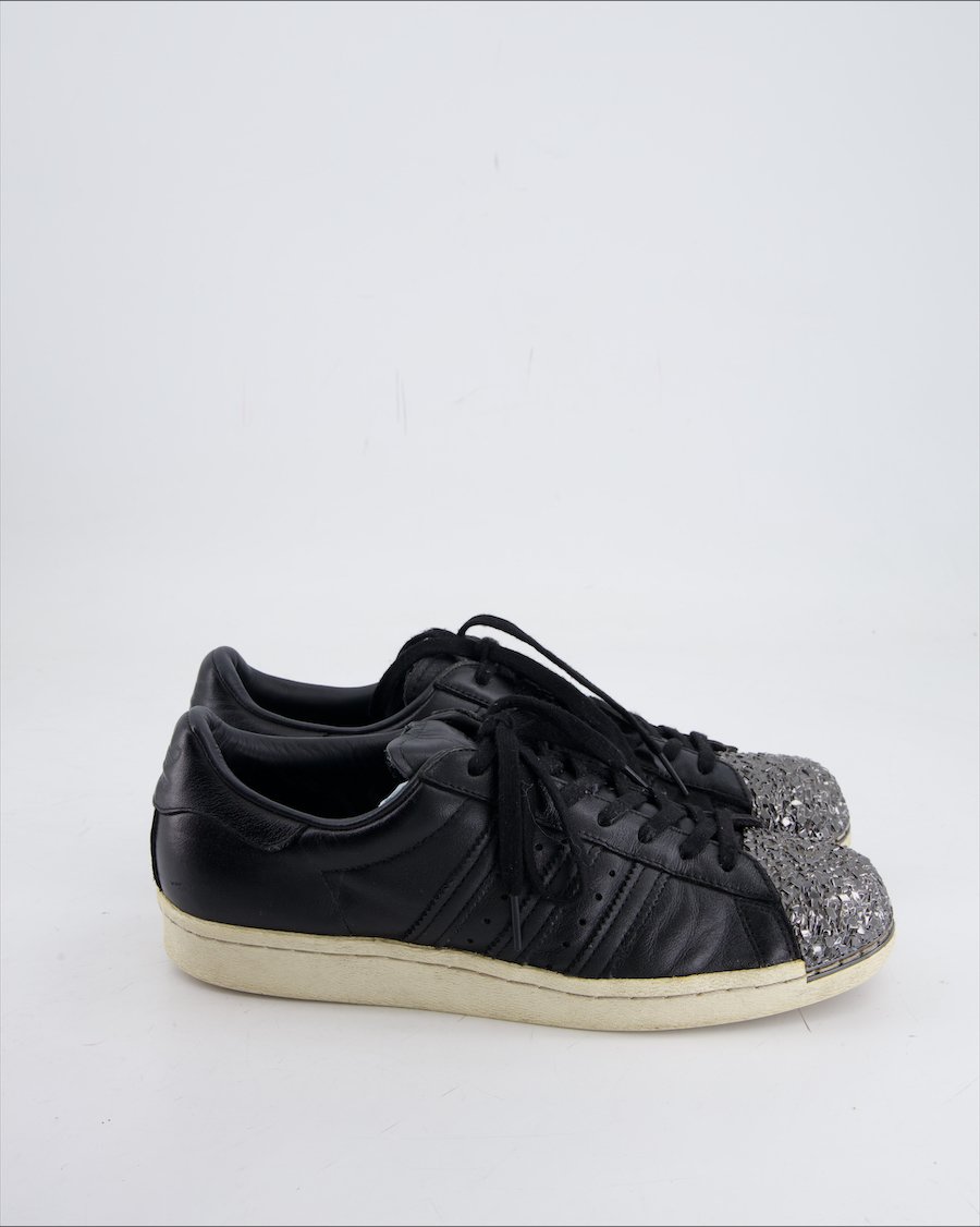 Adidas Superstar Trainers Leather Black EU 41.5