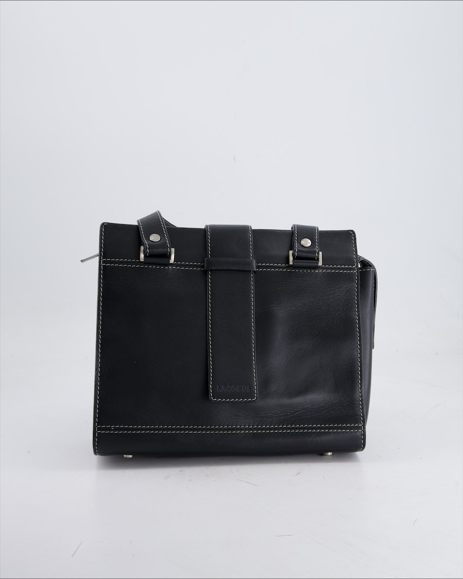 Lacoste Handbag Leather Black