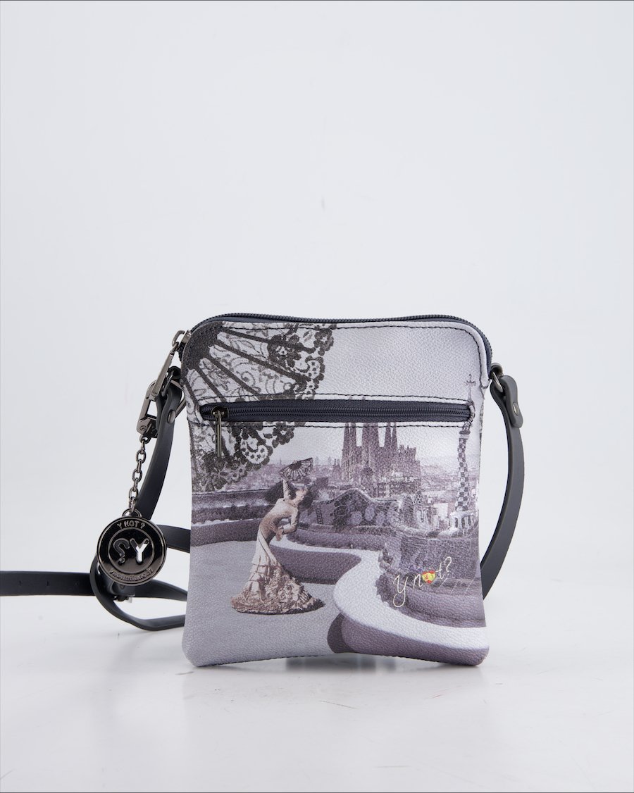 Why Not? Crossbody Bag Polyester Grey