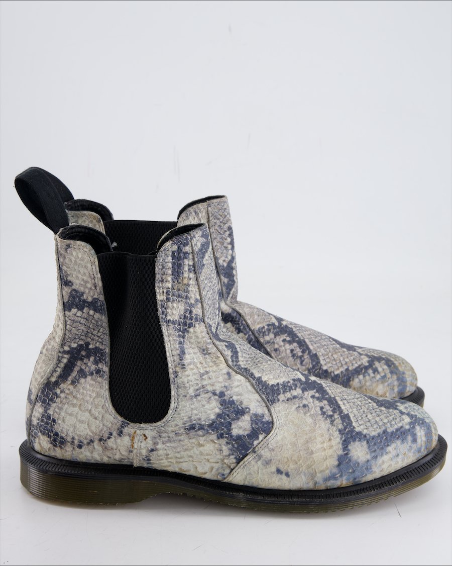 Dr Martens Ankle Boots Leather Turquoise Eu 42