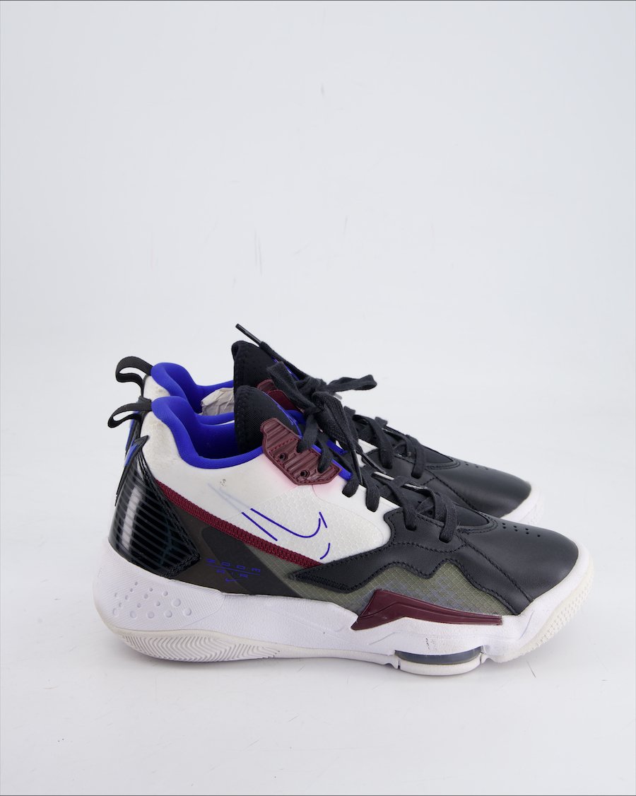 Nike Air Jordan Trainers Leather Black Eu 40