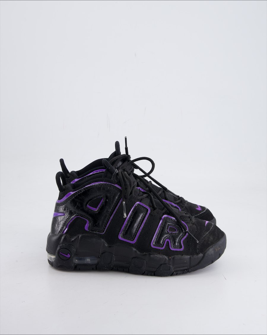 Nike Air More Uptempo Trainers Leather Black Eu 35
