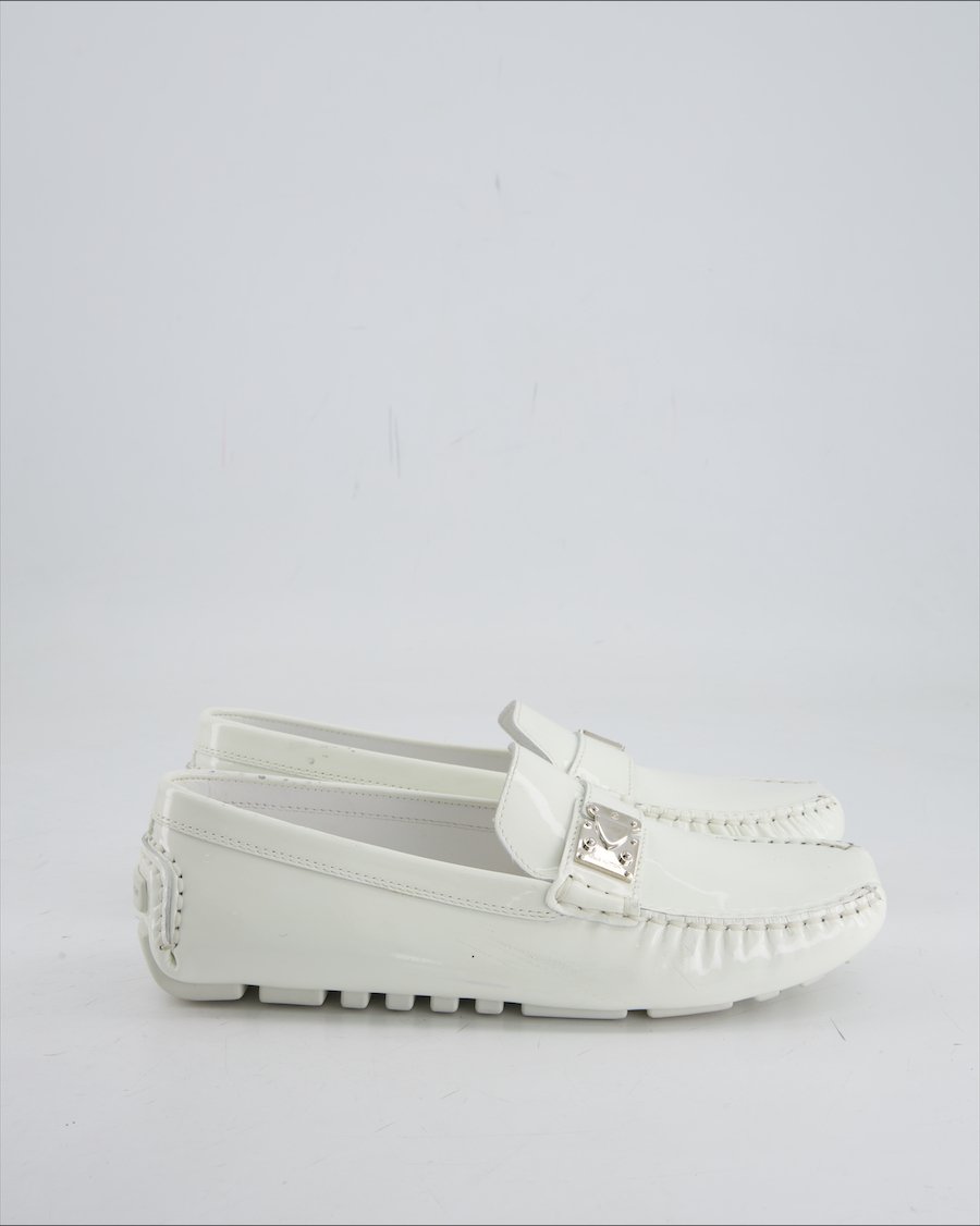 Louis Vuitton Flats Leather White
