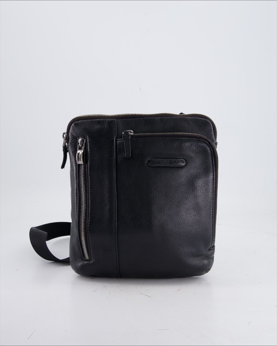 Piquadro Crossbody Bag Leather Black