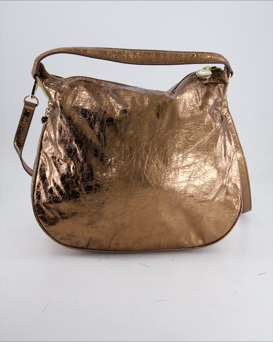 Blugirl Blumarine Crossbody Bag Leather Bronze