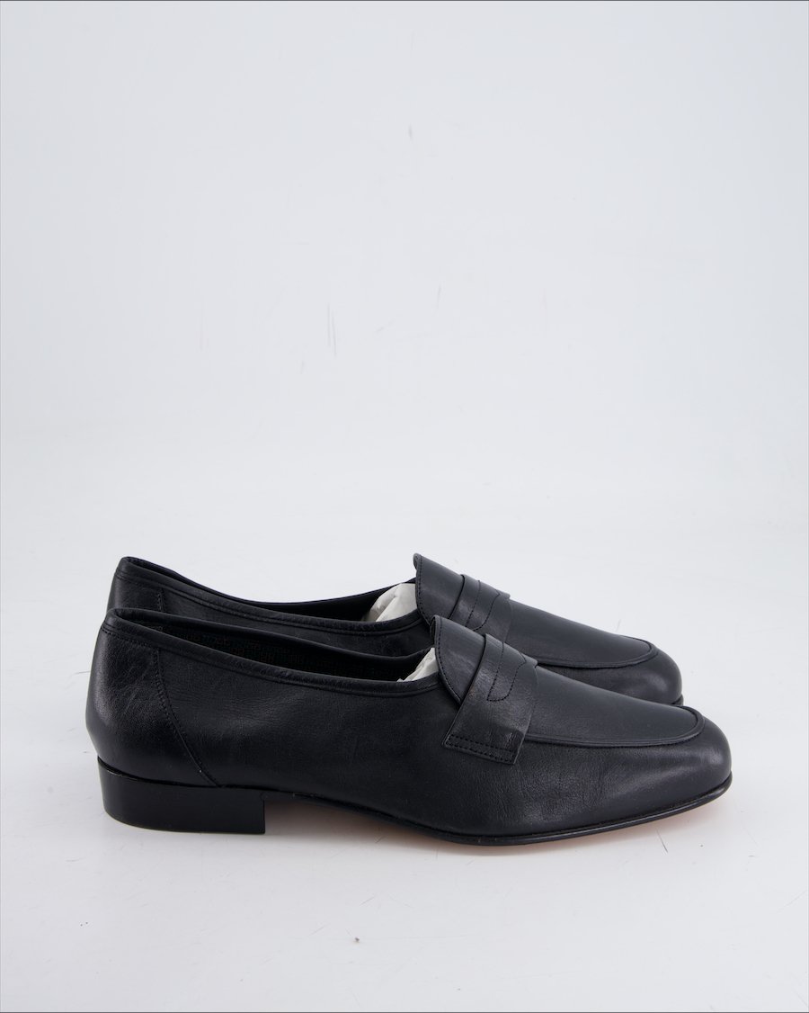 Les Copains Flats Leather Black