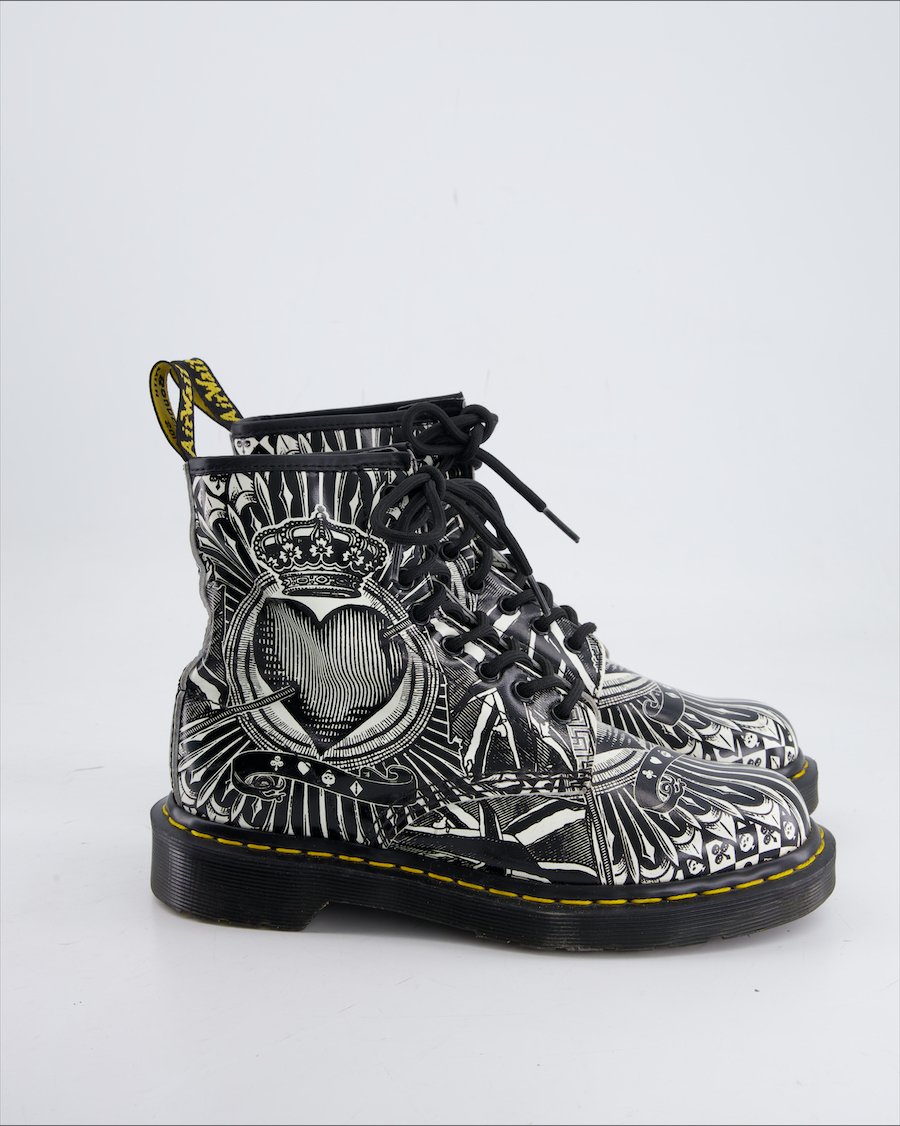 Dr Martens Ankle Boots Leather Black Eu 38