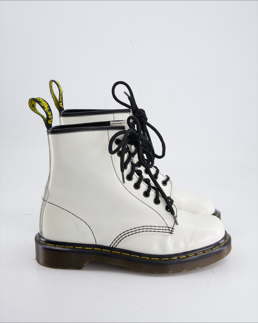 Dr.Martens Ankle Boot Leather White Eu 40