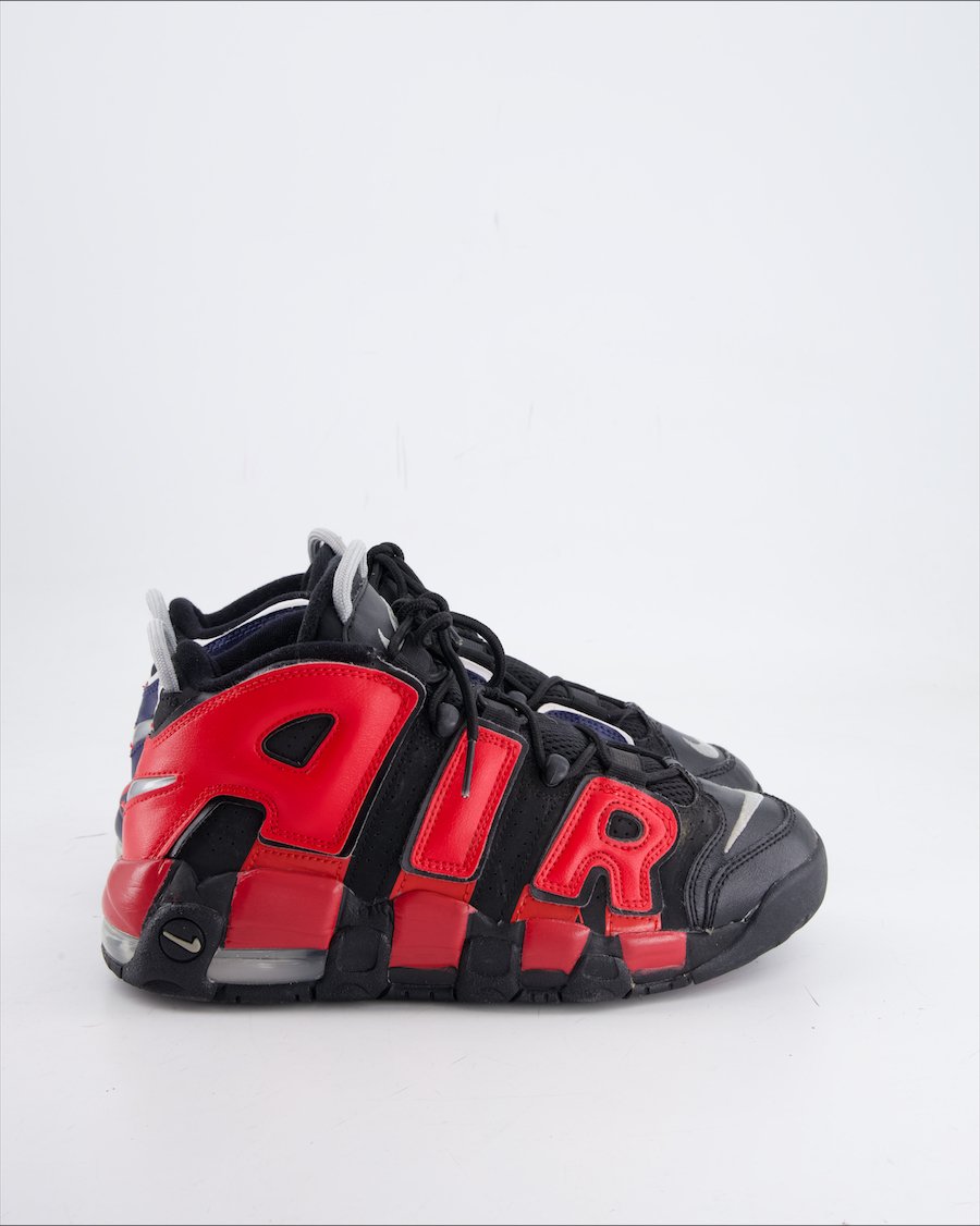 Nike Air More Uptempo Trainers Leather Black Eu 39