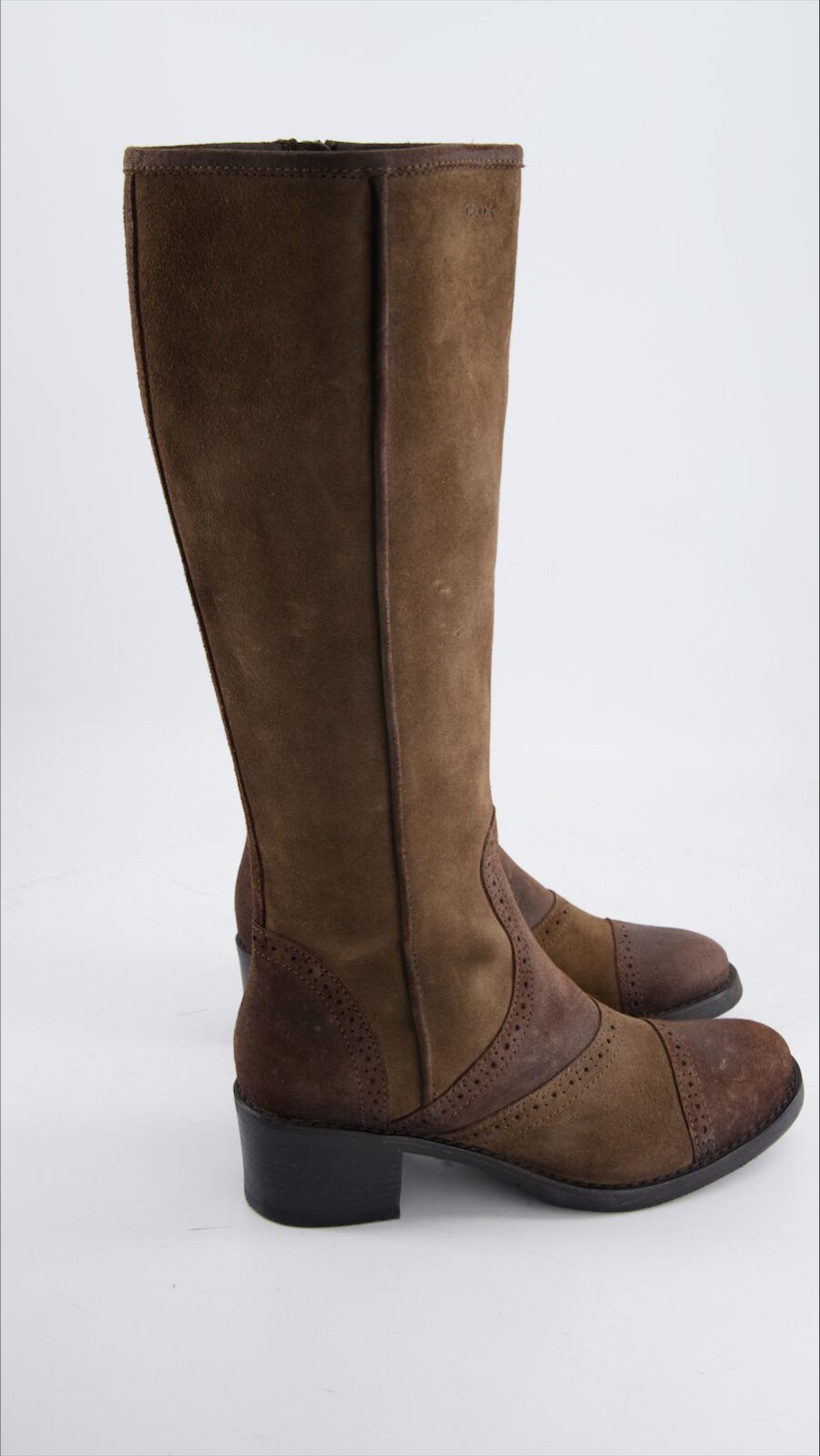 Geox Boots Leather Brown Eu 37