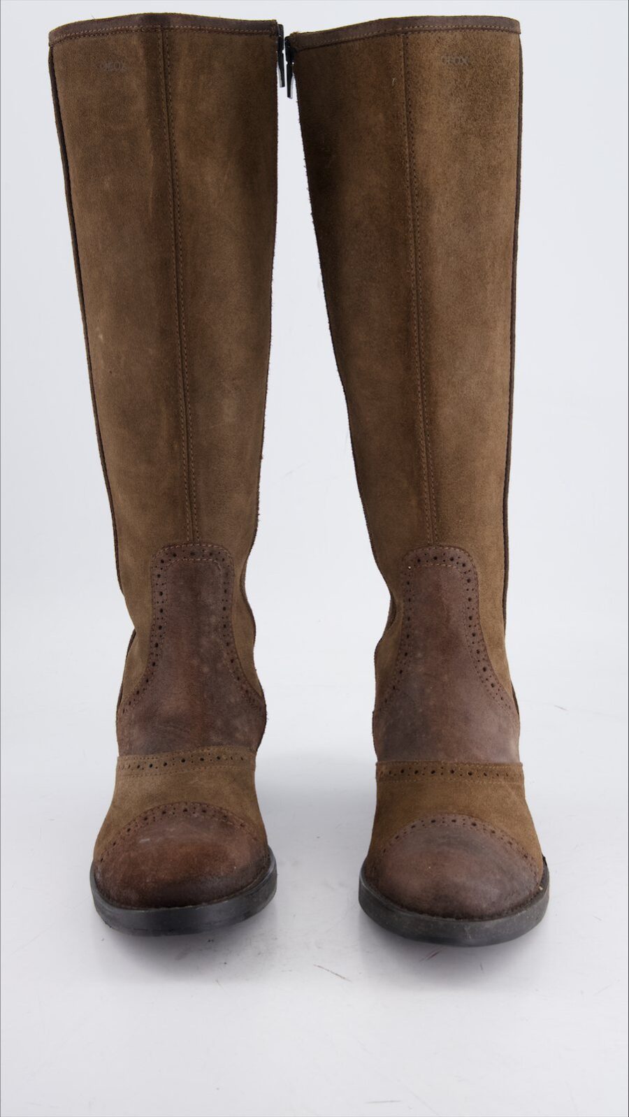 Geox Boots Leather Brown Eu 37 - immagine 4