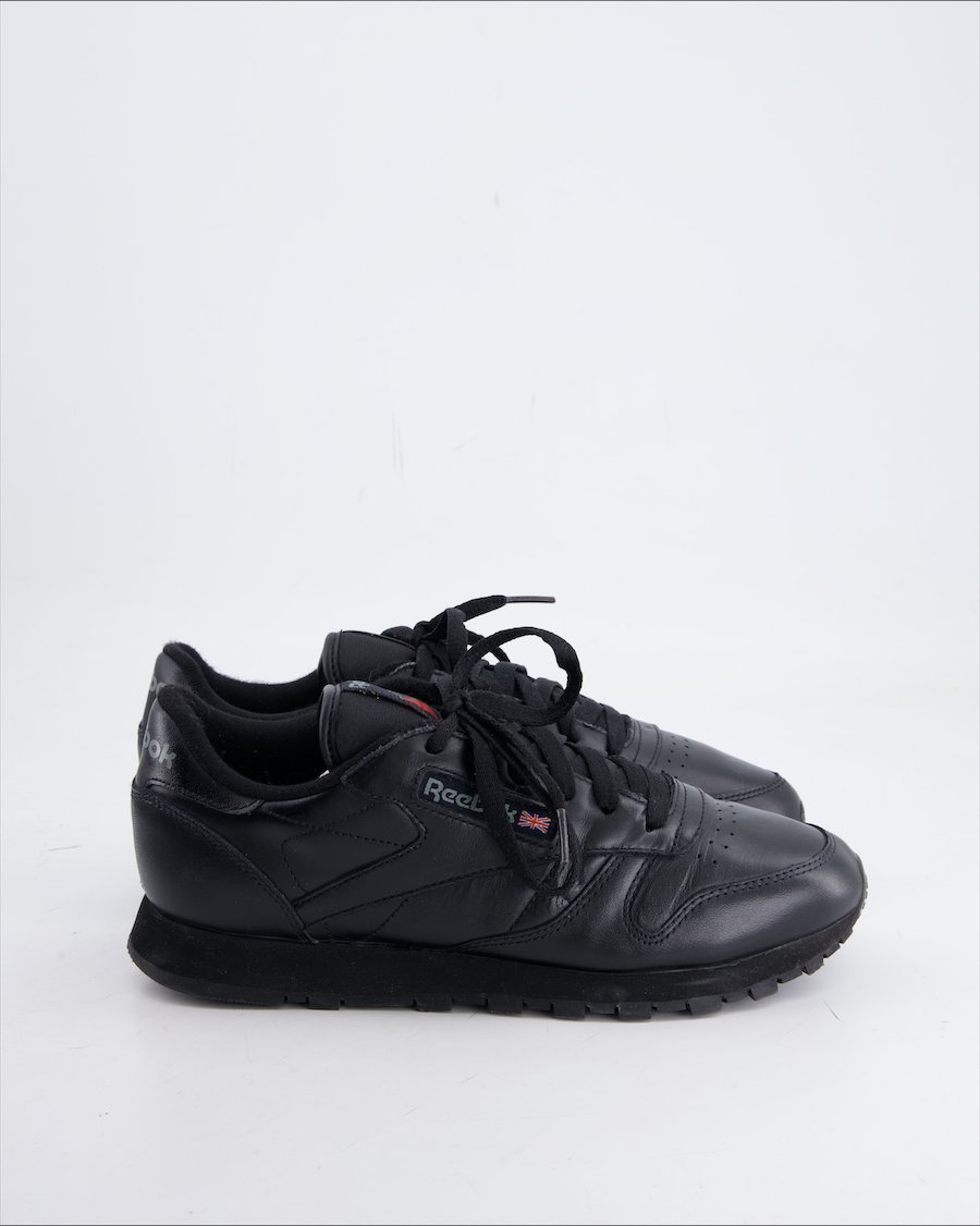 Reebok Trainers Leather Black Eu 38.5