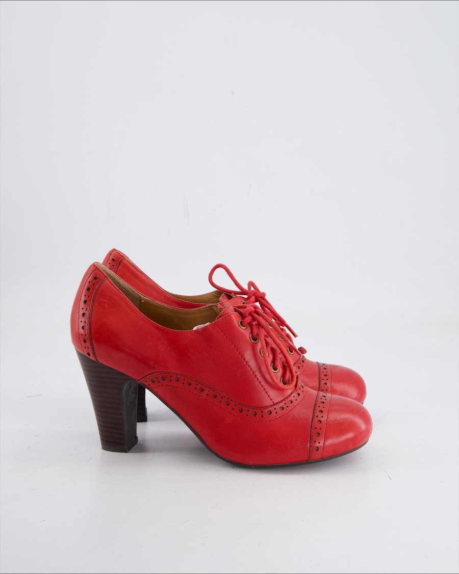 Miz Mooz Ankle Boots Leather Red Eu 38