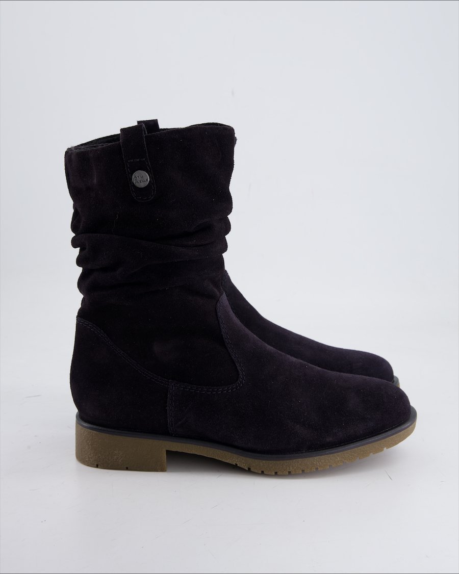 5TH Avenue Ankle Boots Suede Black Eu 38