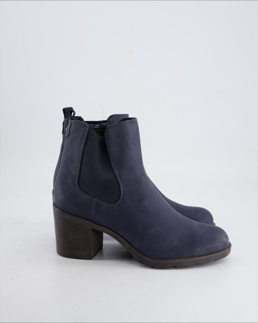 Graceland Ankle Boots Leather Blue Eu 38