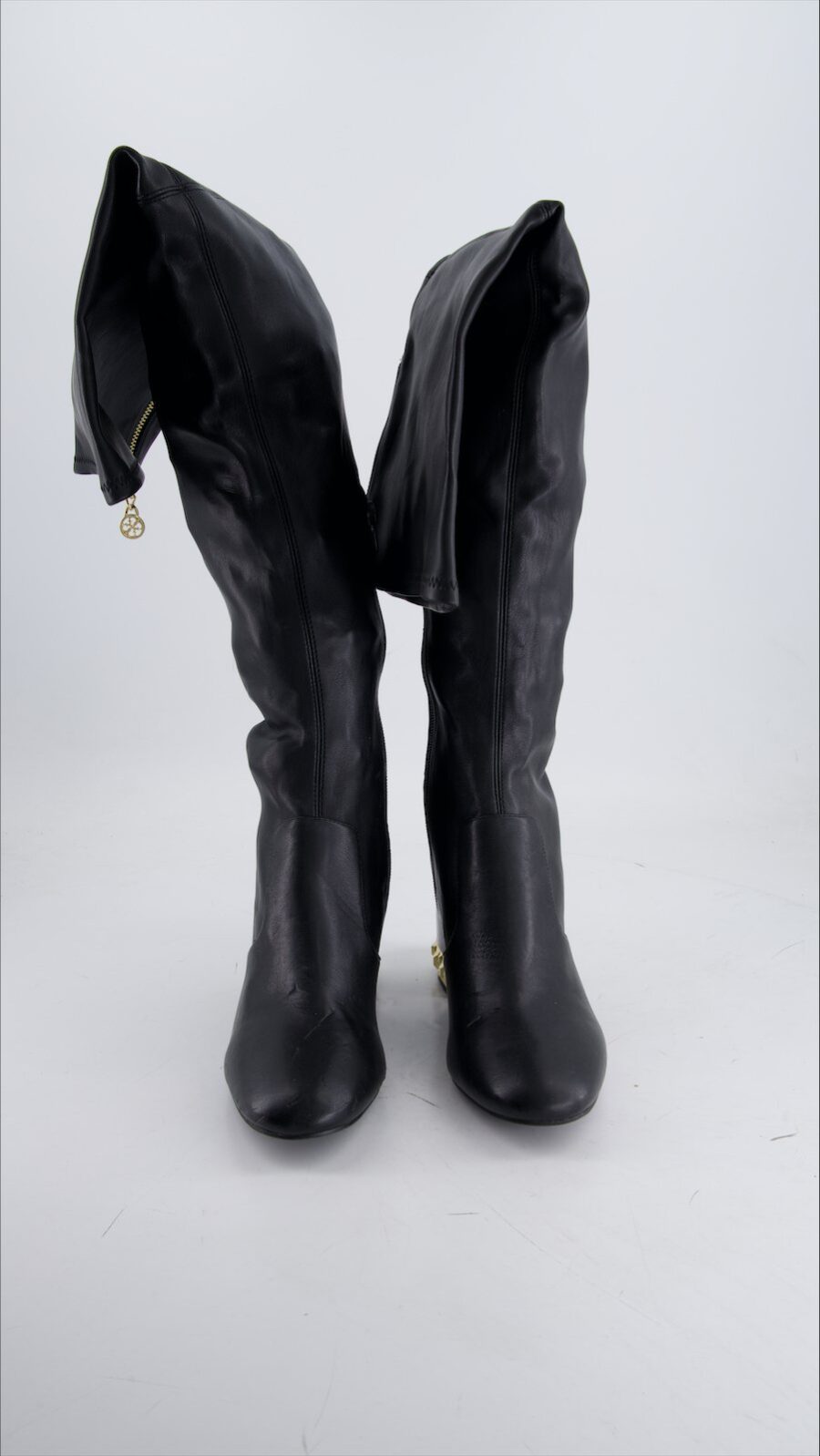 Guess Boots Leather Black Eu 39 - immagine 4